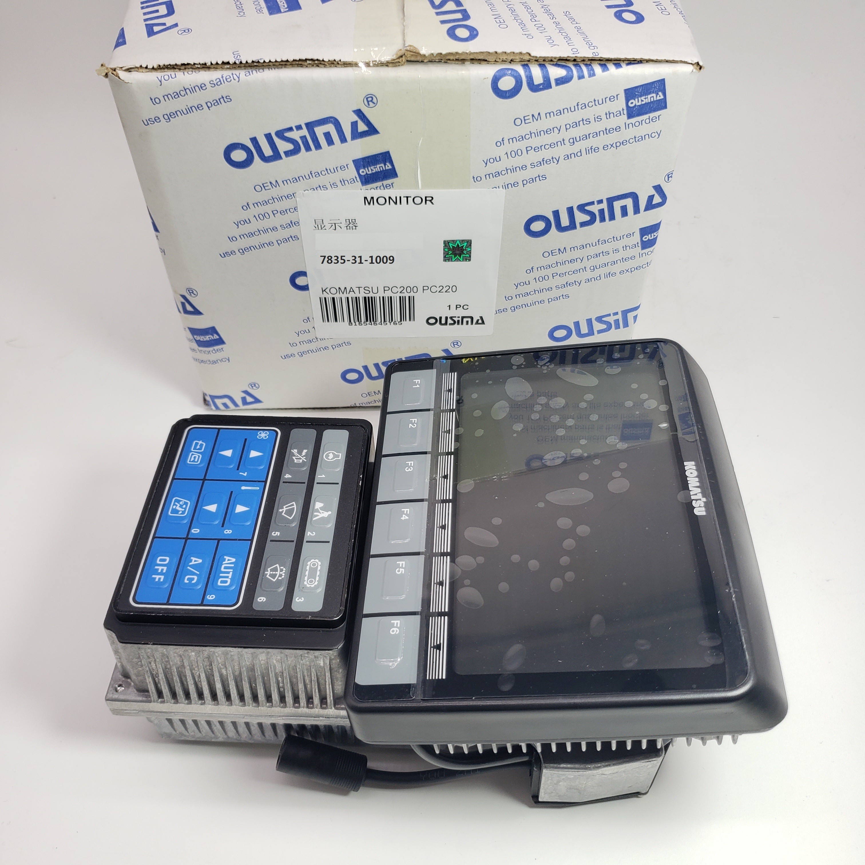 Monitor Display Panel 7835-31-1009 For Komatsu PC200 PC220