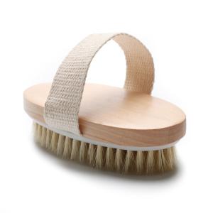 Quality Customization Dry Bath Brush Natural Holmwood Hand Body Care Brush wholesale