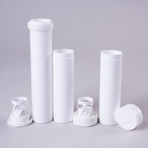 Quality Tablet Packaging with Desiccant Flip Cover Food Grade PP Empty Bottle in Custom Color wholesale