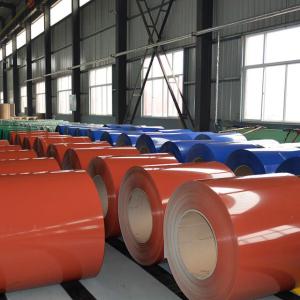Quality Cold Rolled Hot Rolled PPGI Coated Coil 0.5*1500mm 0.8*1250mm Customizable Ral9002 Color wholesale