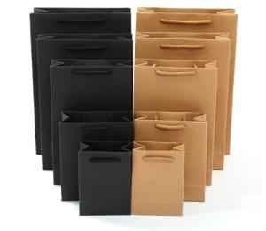 Quality 210gsm 10x28cm Printed Paper Shopping Bags wholesale