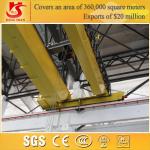 Double girder steel factory used overhead radio control crane