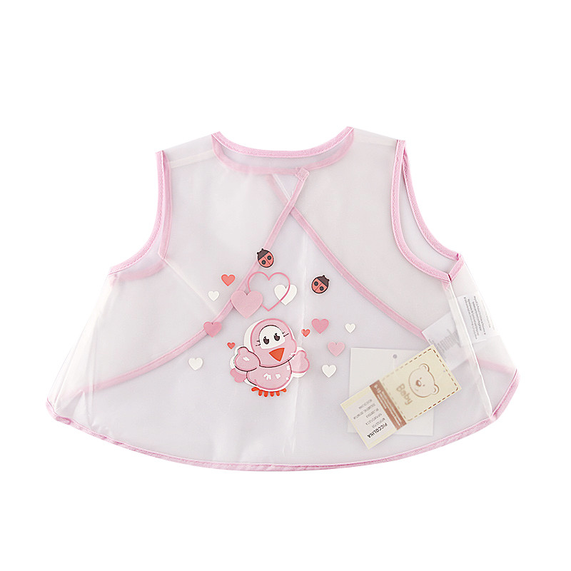 Kid Girl Boy Polyester Waterproof Feeding Eating Cute Toddler Bib For Baby