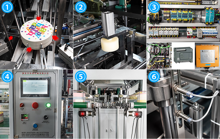 2-12 Inch High Efficiency Paper Plate Making Machine 120~140 Pcs/Min Disposable Paper Plate Machine Production Line