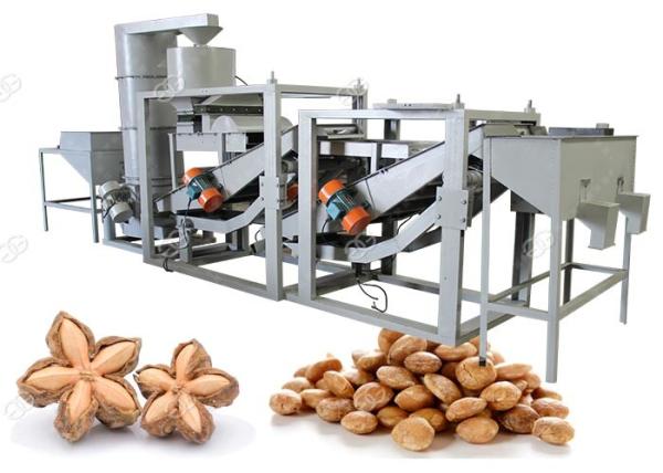 Fully Automatic Sacha Inchi Nut Shelling Machine Dehulling 200 - 300kg/H