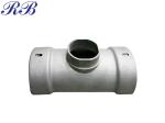 ISO9001 Approval Cast Aluminium Downpipes Half Round Running Outlet