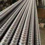 High Strength Threaded Steel Anchor Rods Self Drilling Hollow Grouting Rock Bolt