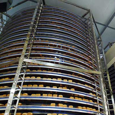 High Quality Spiral Cooling Conveyor System Tower for Food Transpoting Sale