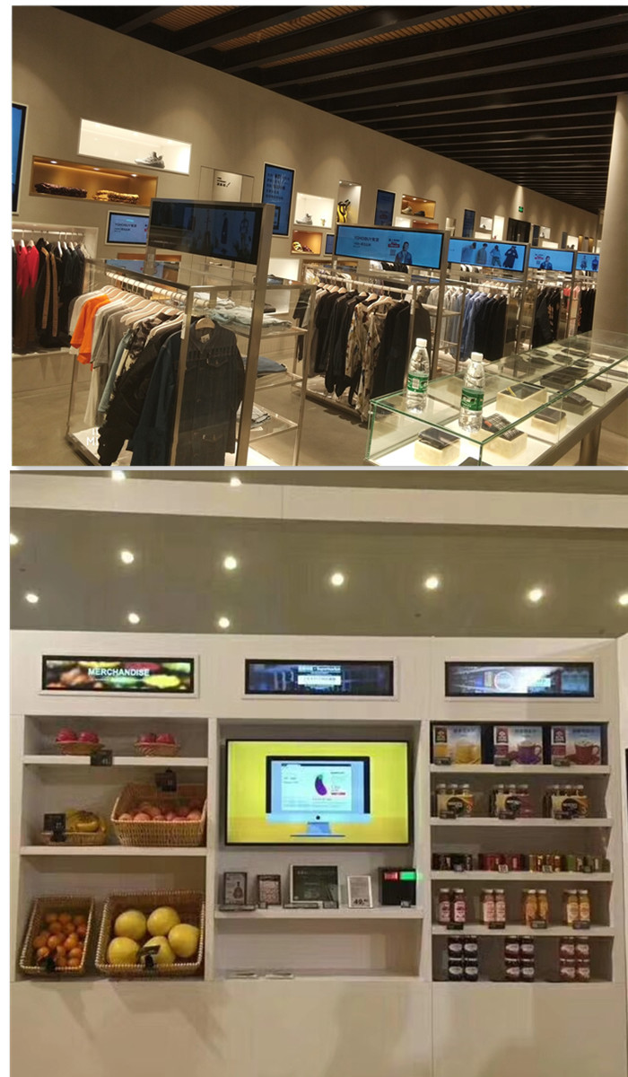 10.1/15.6 Inch LCD Advertising Screen Wifi 4G Ultra Thin Open Frame Digital Signage