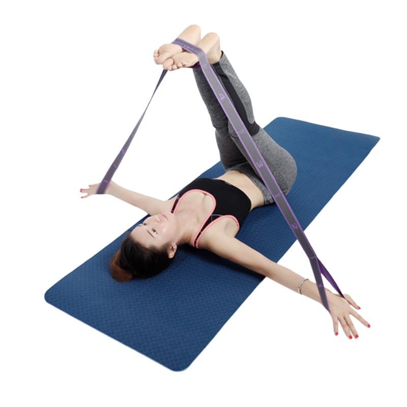 Home Gym Resistance Bands , Fitness Elastic Band For Muscle Stretching