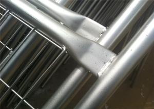 Quality Q235 Steel Materials Construction Fence Panels Safety Barricade Fence wholesale