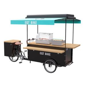 Quality Multifunction Scooter Food Cart For Commercial Center / Cinema Street wholesale