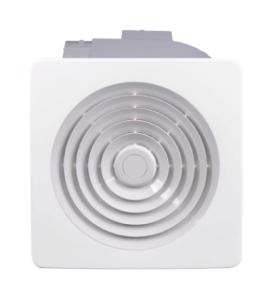 Quality 120V White Louvers Round Ceiling Exhaust Silent Ventilation Fans with Customized Logo wholesale