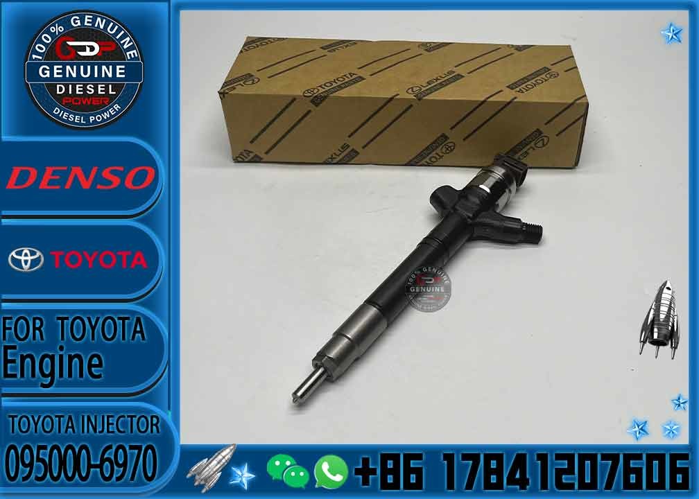 Diesel Fuel Engine Injector 095000-6680 23670-0R050 095000-6970 23670-09190 Avensis 2.2 D 2AD-FTV Truck Engine Parts