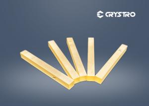 Quality 5mm X 5mm X 45mm LGS Piezoelectric Effect Crystals With Electrodes Bar wholesale