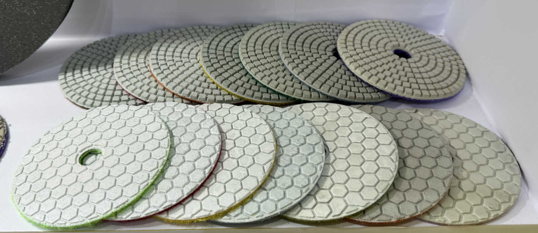 Dry Use Resin Flexible Polishing Pad For Marble Granite