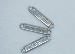 Personalized OEKO Metal Zipper Puller Debossed For Luggage Handbag