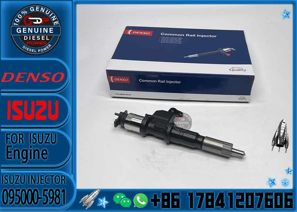 Remanufactured Engine Diesel Fuel Injector 095000-5980 095000-5981 095000-5982