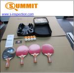 Ping Pong Sets Finished Goods Inspection , ISO Summit Inspection Services