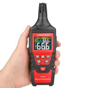 Quality Black And Red HT618 100% Digital Temp And Humidity Meter wholesale