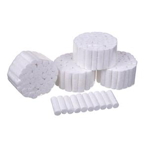 Quality 50-Pack Dental Cotton Rolls - 100% High Absorbent Rolled Cotton for Mouth and Nose wholesale