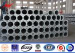 230kv 3mm Thickness Tubular Steel Pole With Prestressed Anchor Bolt Accessories