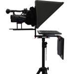 English Aluminum Portable Flight Case Teleprompter for Tablets 20 inch Monitor
