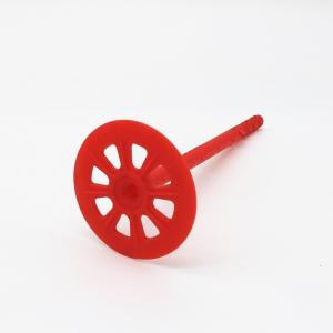 Quality Heat Plastic Thermal Fiberglass Insulation Fasteners Insulation Pins Building Material White Yellow Red wholesale