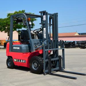Quality 32KW Engine Counterweight Forklift FD15 Air / Solid Tire Type wholesale