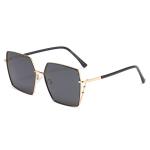 UV400 Protection Metal Women'S Sunglasses Full Rim Frame OEM
