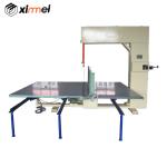 4-wheel vertical narrow knife cutter foam sponge cutting machine EVA EPE semi
