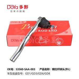 Quality New FUSO FV413 8944196091 Tie Rod End 53560-SAA-003 Hardness HRC Neutral Carton Packaging wholesale