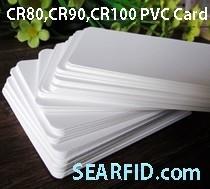 CR80 PVC Card, CR90 PVC Card, CR100 PVC Card, used for Card Printer, Encapsulate