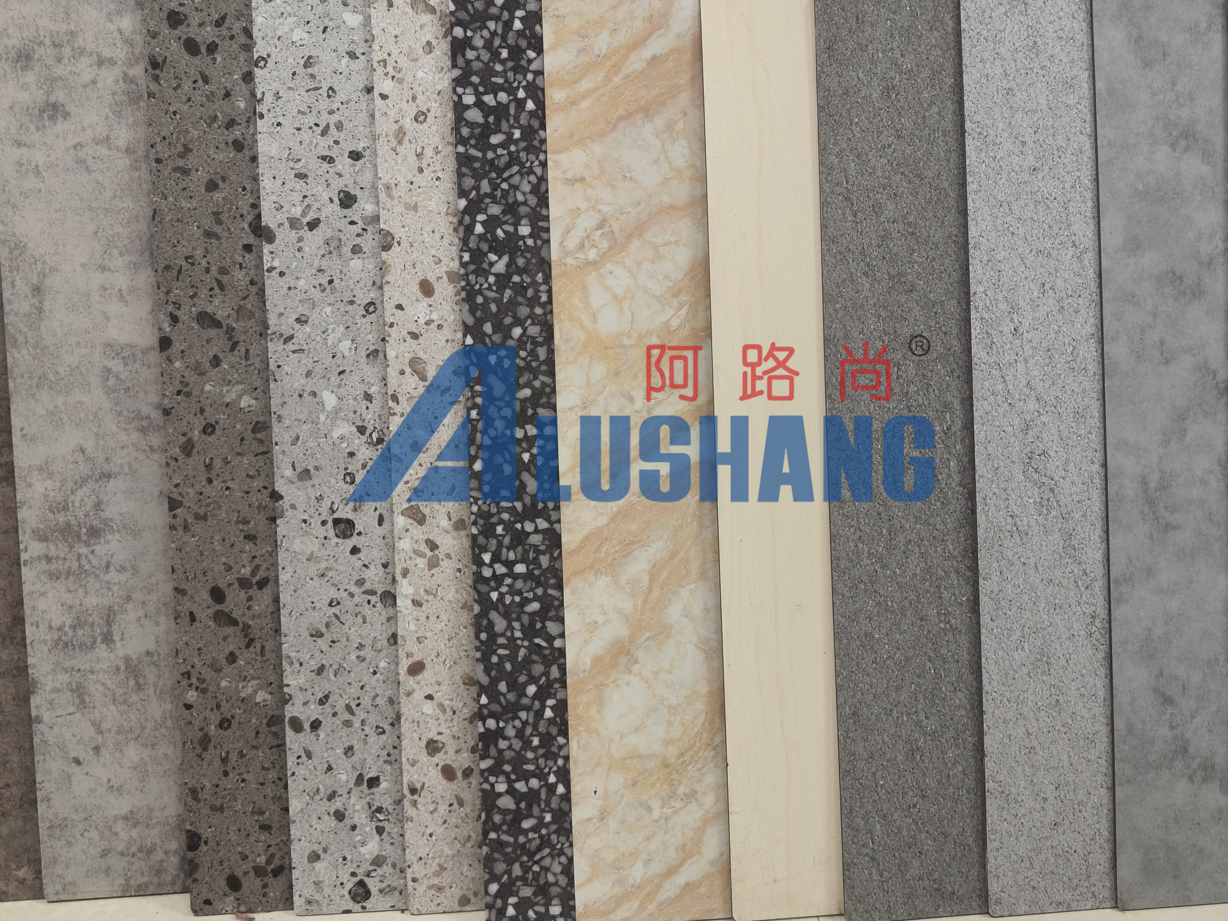 Hotel Exterior Light Grey PVDF Aluminum Composite Panel 1.22*2.44m Aluminium Composite Panel Interior