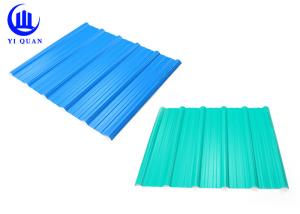 Quality Fire Retardant UPVC PVC Coated Roof Tiles For Freight Yard Garages wholesale