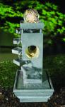 Contemporary Step Glass Ball Sandstone Water Fountain