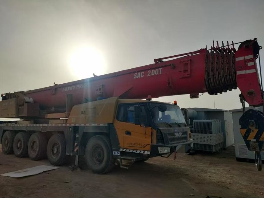 2020 Model Used 130t All Terrain Crane Sany Portable Truck Crane SAC1300T7 73m Main Boom