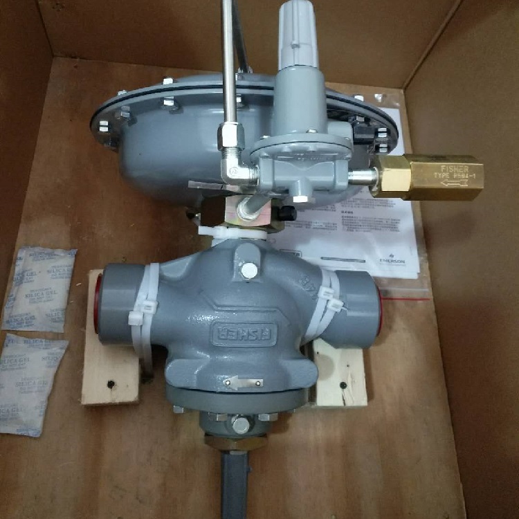 EMSESON Cach A Skid Mount Package With Fuel Gas Pressure Regulator