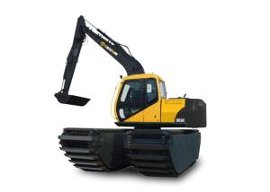 Quality Mini River Dredging Equipment Amphibious Soft Terrain Excavator wholesale