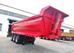 3 Axle Coal Rear Dumping 100 Tons Dump Semi Trailer