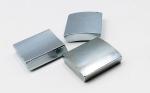 Neodymium Rare Earth Motor Magnet Nickel Coating Arc Shaped High Coercive Force