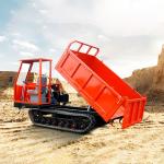 4 Ton Crawler Dumper Truck For Hardened Road Surfaces And Power Engineering