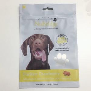 Quality 0.5oz Digital Printed Stand Up Pouches Gravure Print Dog Treat Packaging wholesale