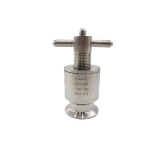 Quality Sanitary Stainless Steel Quick Installation Pressure Relief Valve with Customization wholesale