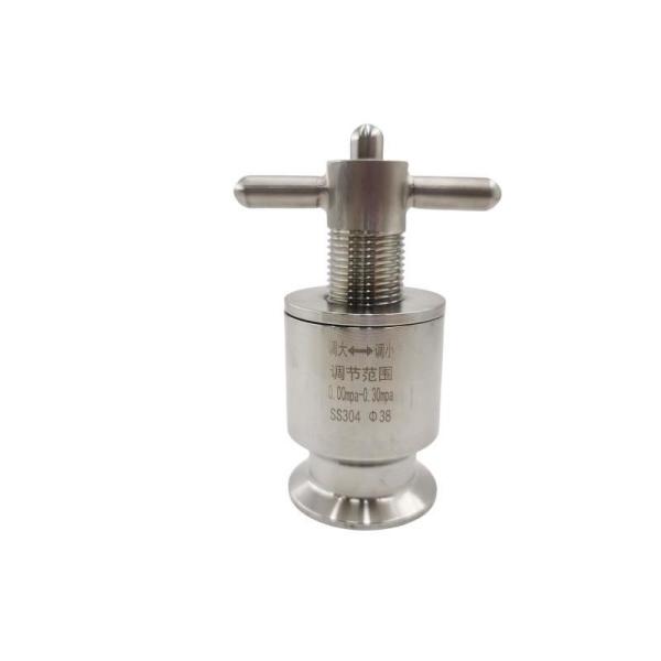 Sanitary Stainless Steel Quick Installation Pressure Relief Valve with