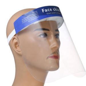 Quality Anti Fog Disposable Protective Face Shield PET Spatter Prevent Protection wholesale