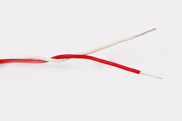 +NiCr / - NiAl Material Type K Thermocouple Cable with PTFE / PVC / PFA insulation