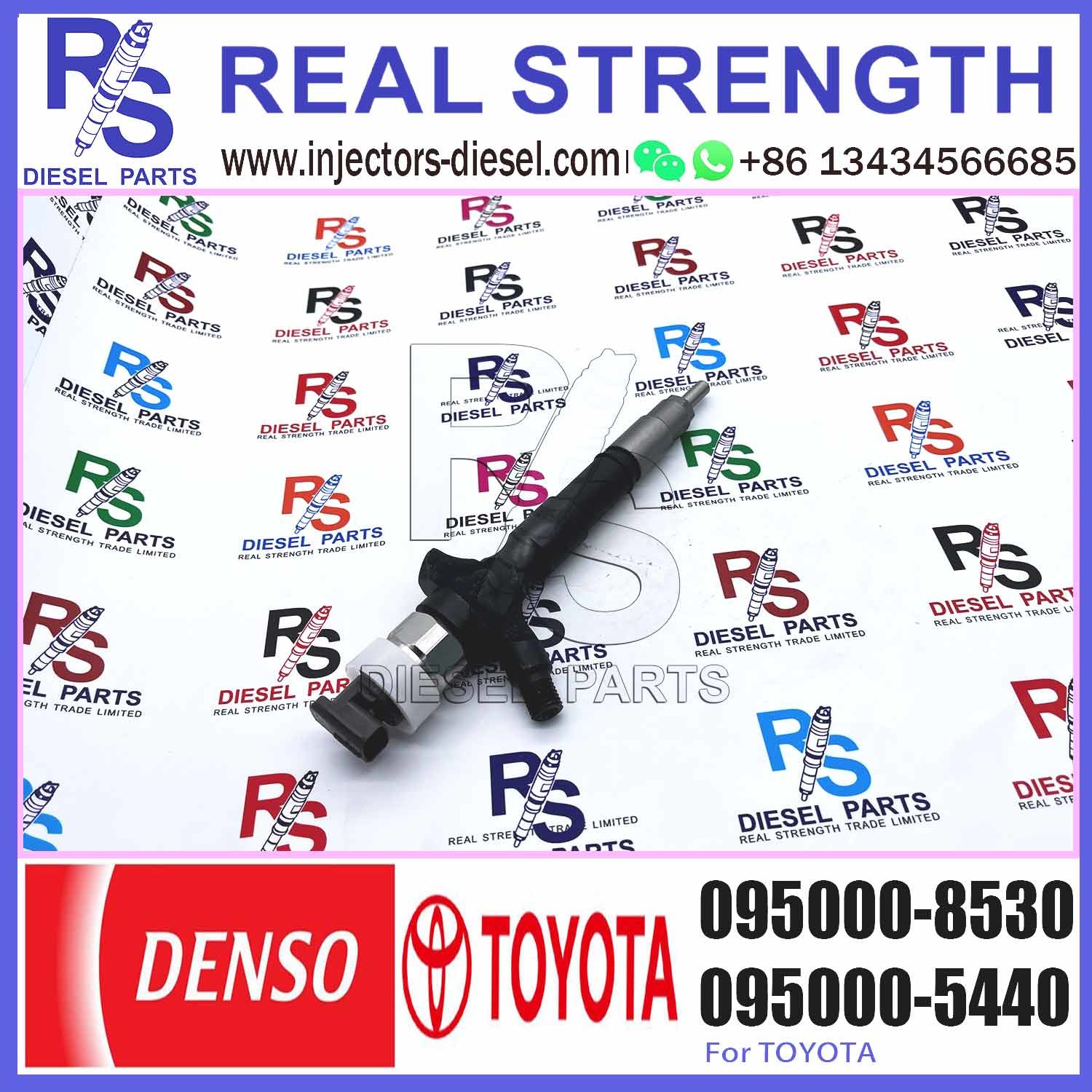 Diesel Injector 23670-09360 23670-0L070 Common Rail Injetor 095000-8740 095000-8530 for TOYOTA Hilux 2KD
