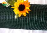 Green PVC Coated 1/2in x 48in x 100ft PVC Coating Wire Fence, For Fencing Around