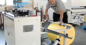 Quality 0.75kw Paper Pleating folding Machine Full Auto 2500*1300*1100mm wholesale